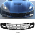 Black Cover Front Corvette Plastic Z06 All design for Front Bracket) Bumper Lower Models Painted Chevrolet Glossy Kojem C7 Camera 2014-2019 (W/O Grille