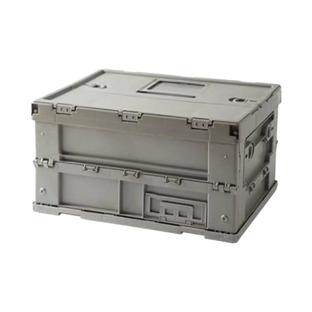 Storage Versatile Storage Containers Storage 41x29.5x22cm Box Trunk Gray Crate Collapsible Bins Organizers Green, Multifunctional