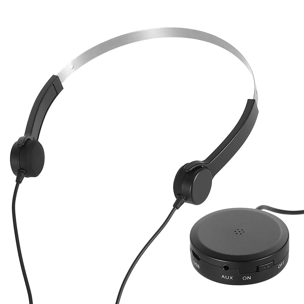 Headphones Black Bone IN Conduction Headsets Wired Pick-up Sound AUX