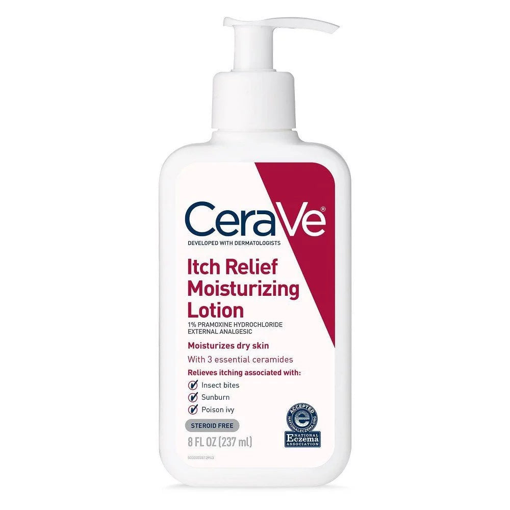 Itch Pramoxine Hydrochloride 8 with Lotion Moisturizing | CeraVe Relief Ounce