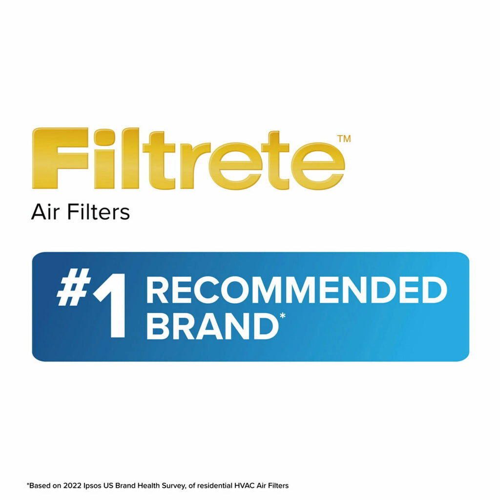 Filter, 1500 Reduction, MERV Filtrete MPR Air Filters 12, 4 Advanced 12x12x1 Allergen