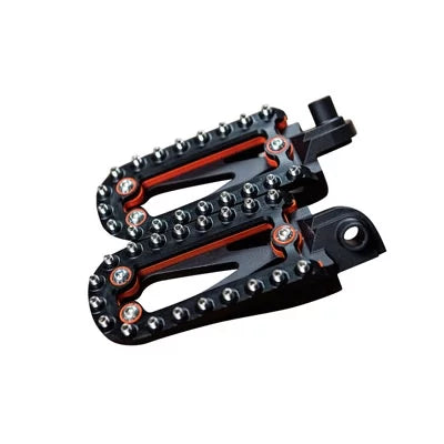 Fasst for 2010-2015 Impact 150 XC Pegs KTM Adventure Black/Orange