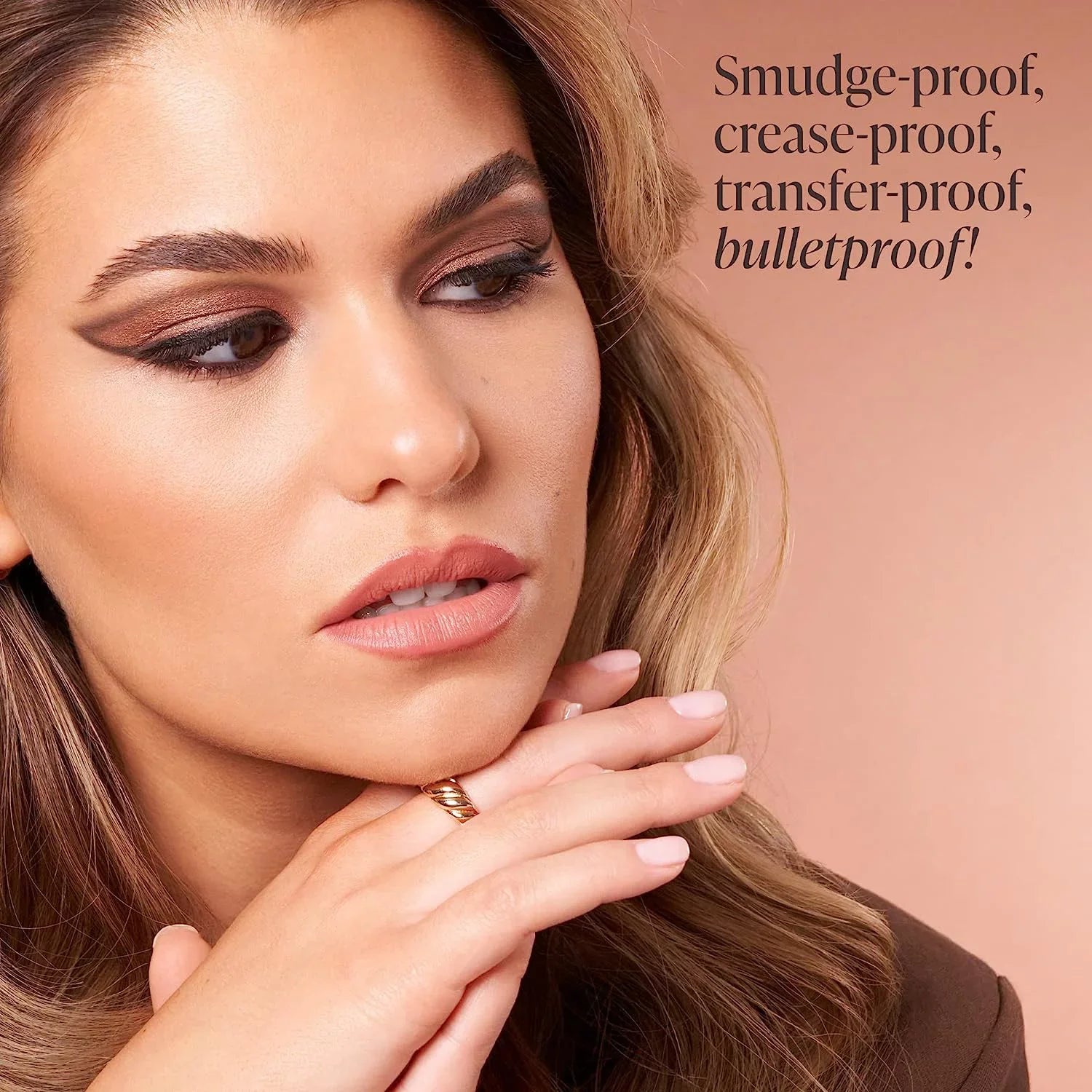 Mally Eyeshadow Cream Formula and Easy-to-Apply Stick Beauty Color - Stick Shadow Fierce Shimmer - Waterproof - - Evercolor Crease-Proof Buildable