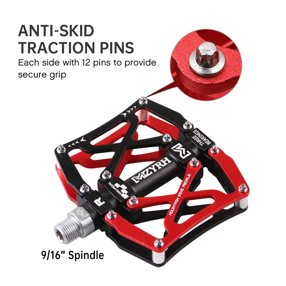 Aluminum and Mountain Bikes, Lightweight and Durable Pedals Bikes Road for High Performance