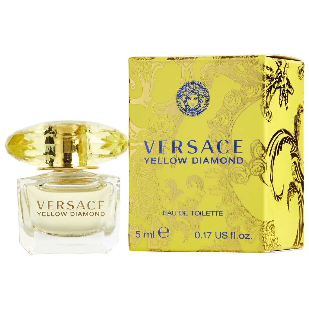 Crystal Kit 3PK - Diamond Yellow Noir Vanitas Versace EDT, 5ml EDP, EDT