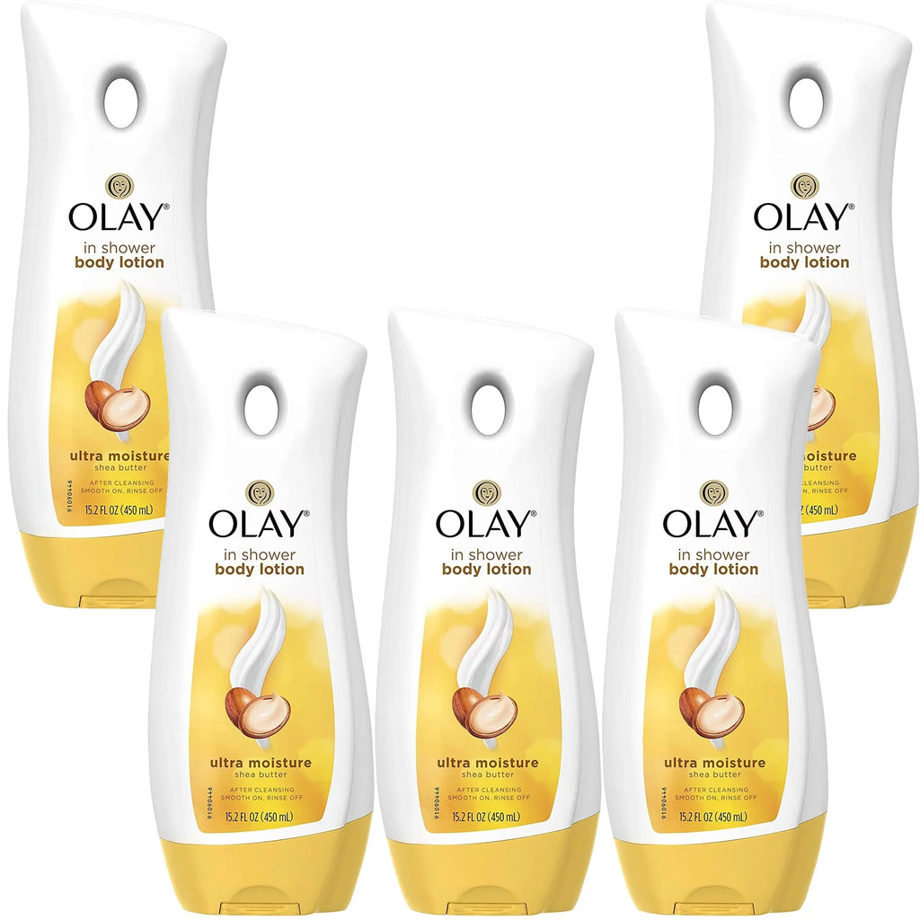 In-Shower 5) Moisture (Pack Butter Lotion Shea With Of Olay Ultra 15.20 Body Oz
