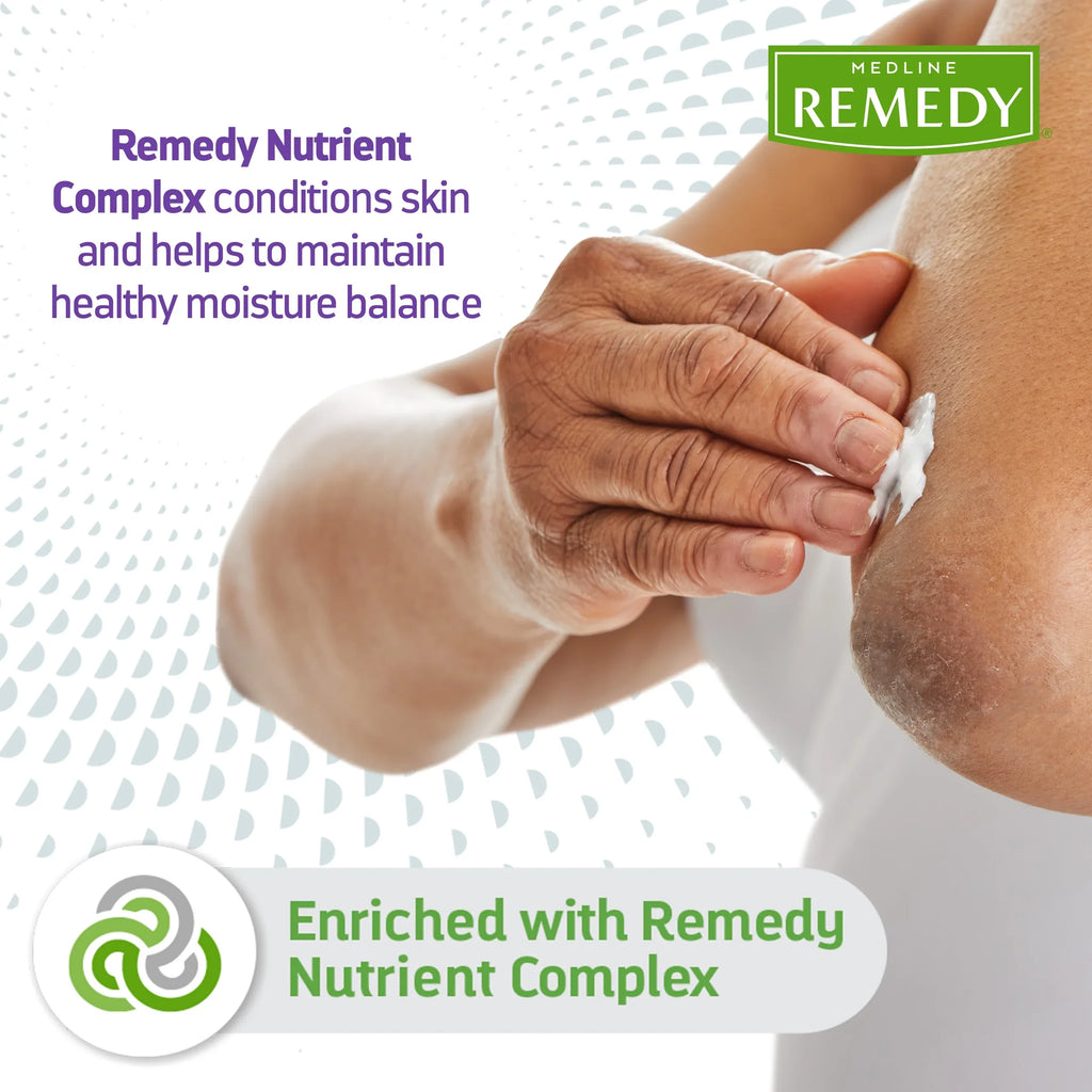 All Body for Face and Scent oz), (32 Remedy Vanilla Moisturizing fl Clinical Cream, Cream Ages Skin Medline