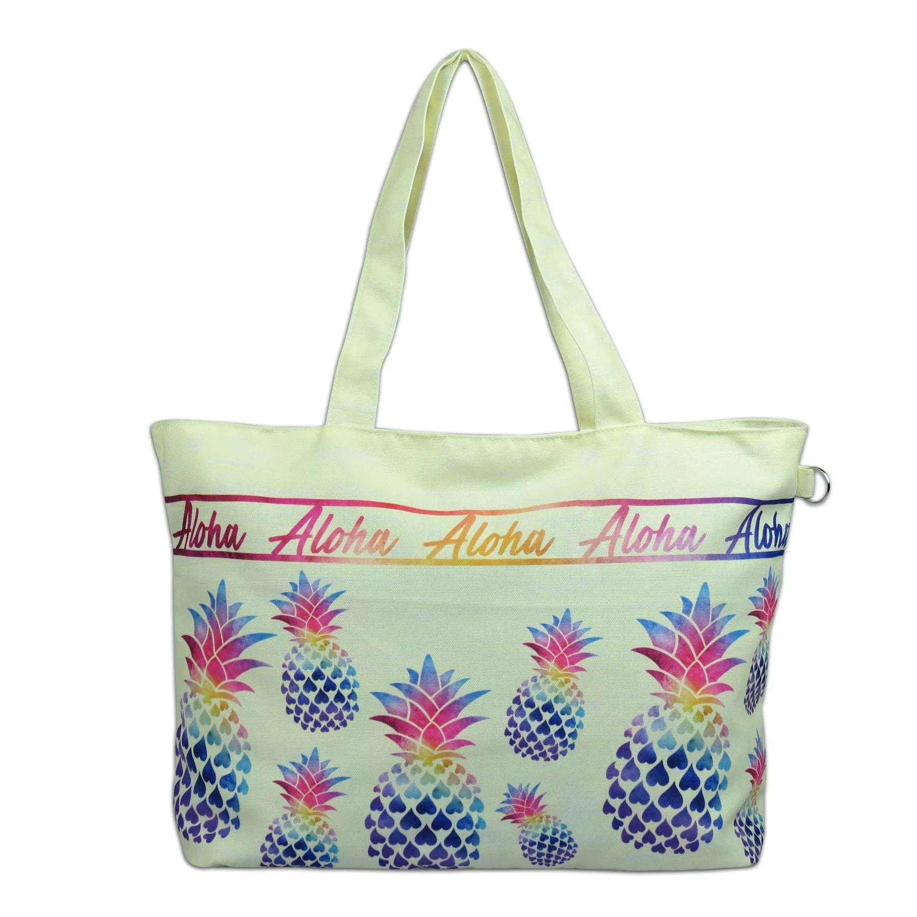 Rainbow Tote Pineapple Hawaii Bags Tote Medium