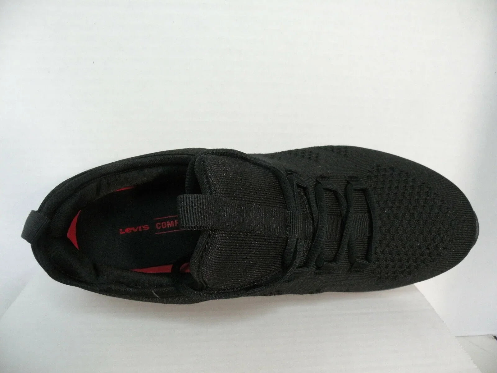 NEW BLACK dimension SPORTS LEVIS SHOES ATHLETIC LOW TRAINERS COMFORT SNEAKERS 12 MEN