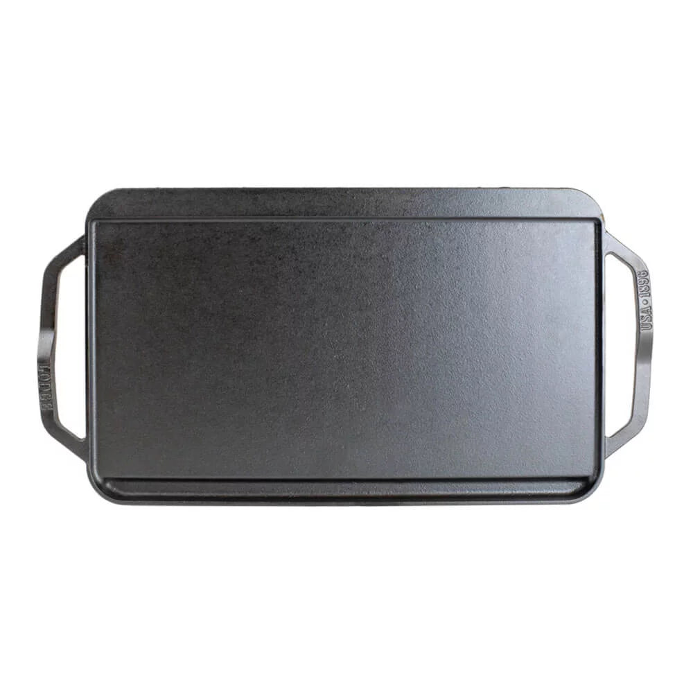 '- Chef Griddle Fire Iron with Burner & Collection Iron Stovetop, Grill Grill, Flat Reversible Skillet Double Oven, - Open Iron Handles Cast Cast Cast for Grill/Griddle Lodge or