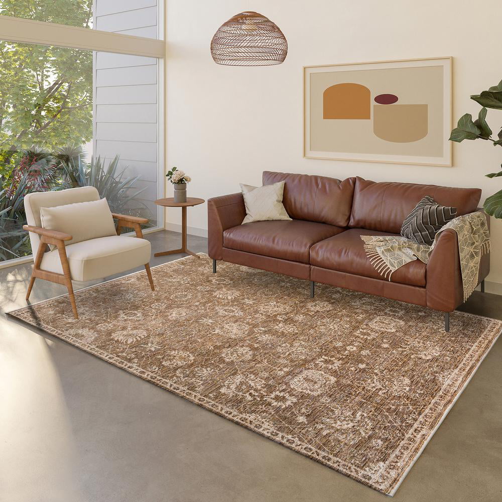 x Yarra YA7 3' Chocolate Rug Rugs Dalyn 5'