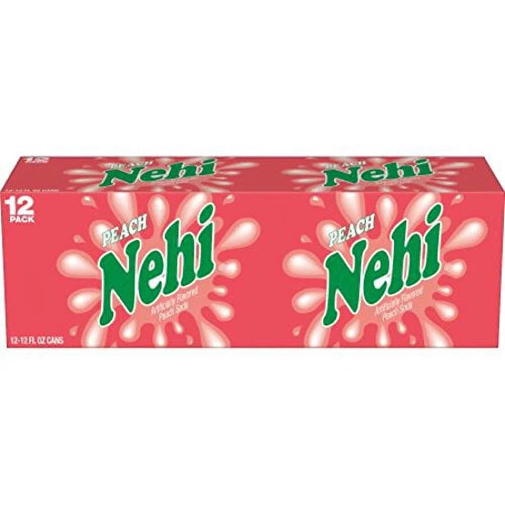Nehi Ounce Soda, 12 (24 Cans) Peach