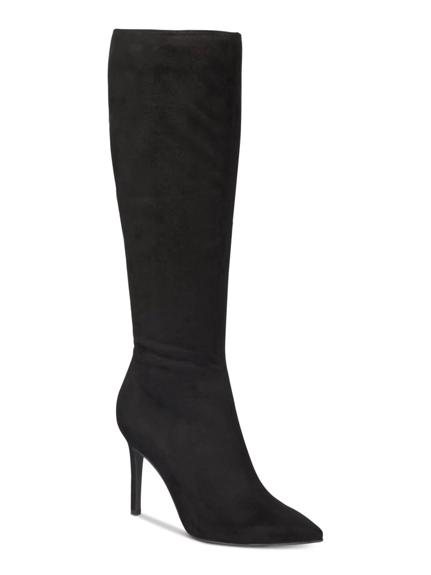 Black SODI Gore Womens Rajel THALIA M Shoes Zip-Up Cushioned Comfort 9.5 Toe Boots V-Notch Pointed Stretch Stiletto