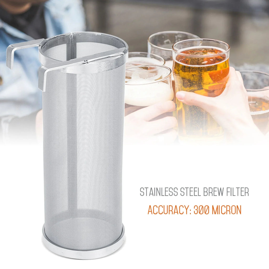 Brew (dimension Stainless Beer Filter Filter,300 Micron 25.5cm) Mesh Hop Homemade : Brew Steel Regun 10 Strainer