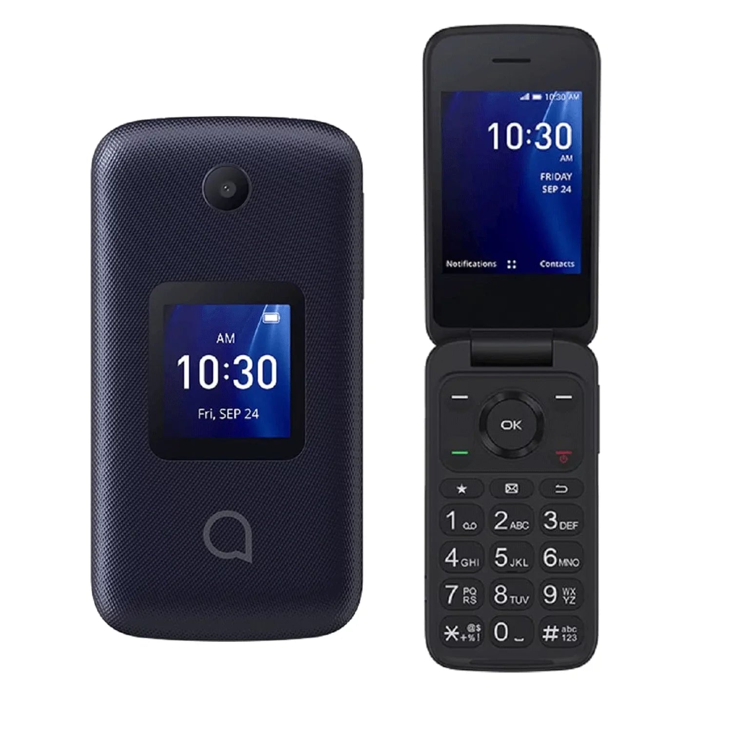 4G 4056 Flip Display T-Mobile Brilliant Phone Flip Go 4 Buttons Big LTE Alcatel