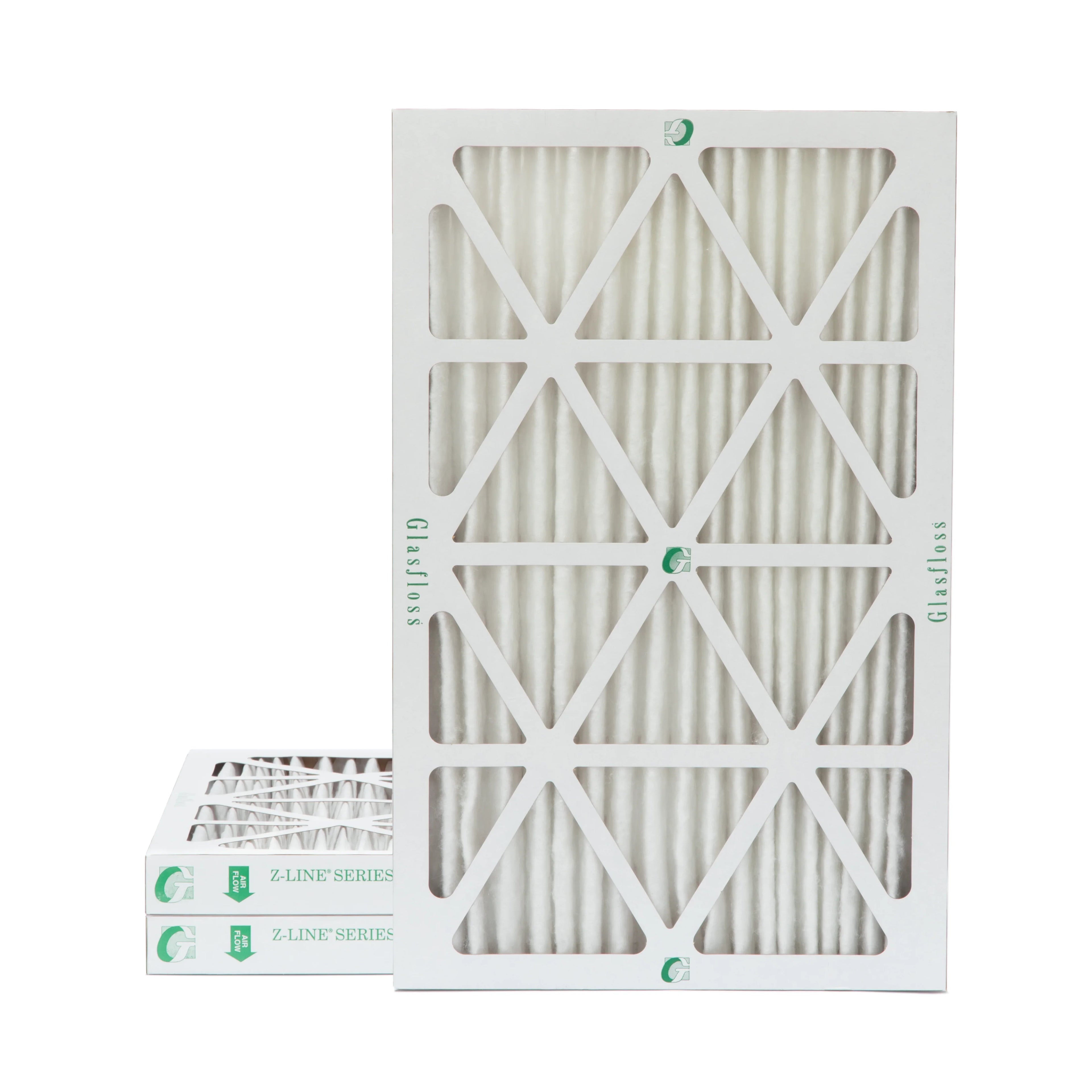 of 24-1/2 Glasfloss. Pleated MERV Actual x dimension: 1-3/4 3 by Filters 13 Inch 16x25x2 15-1/2 x 2" Air Pack