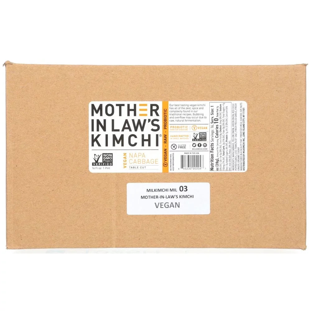 '-- Napa Kimchi, case. Vegan 16 Laws Cabbage Ounce In 6 Mother Kimchi Fluid per