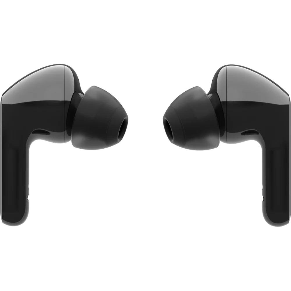 Wireless True for - TONE Noise Close Dual w/ LG FN4 Gels, Work/Home Hypoallergenic Sound, Medical-Grade Office, (Open Fit, Black Box) Bluetooth Microphone Free Reduction with Ear a - Earbuds Meridian