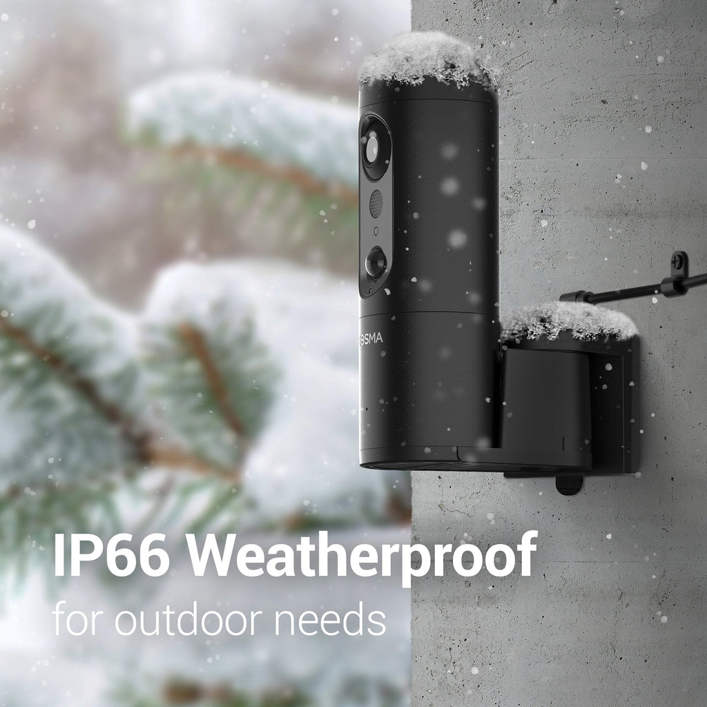 MP EX Pro 3.0 with Wi-Fi Security Camera DI4101 Spotlight exterior Pan-and-Tilt Bosma