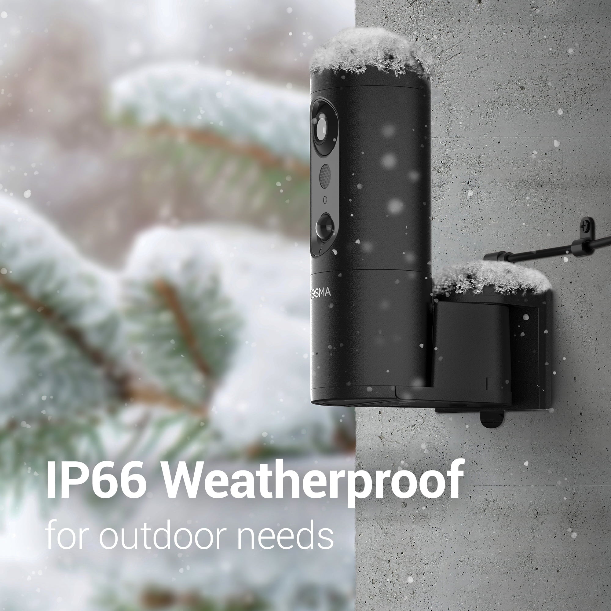 MP EX Pro 3.0 with Wi-Fi Security Camera DI4101 Spotlight exterior Pan-and-Tilt Bosma