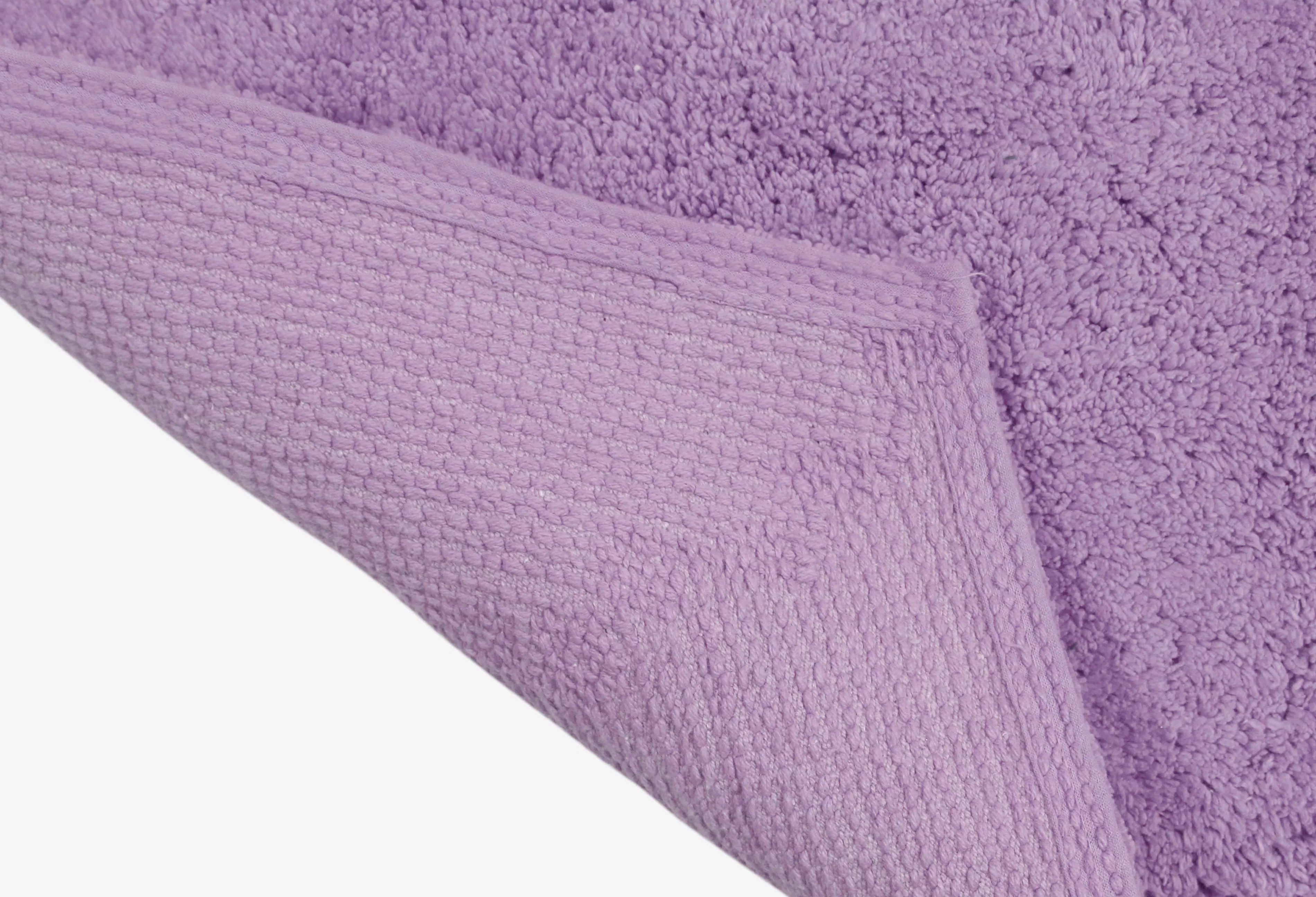 Absorbent Weavers Wash Rugs, Waterford Dry, Contour, 20" Rug Cotton Extra 20" 100% Carpet, rugs Machine and Plush Bath Purple Collection Bathroom x Home Bath Rug, bath Tufted for Non-Slip Bath Floor,