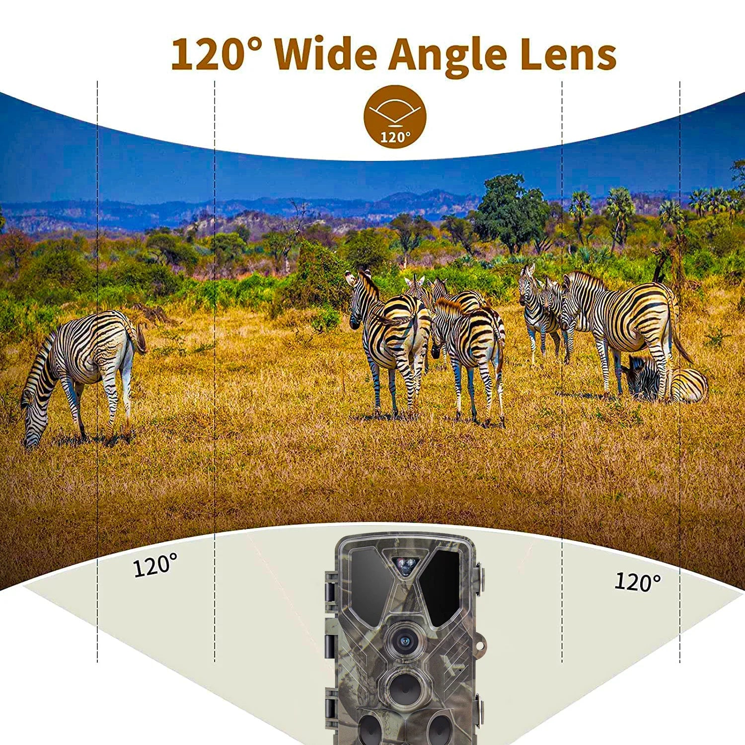 Monitor with Wildgame with Camera IR Wildlife TF HC-812A Monitors Hunting Hunting 36MP 4K Camera Night Trail Trail LED Waterproof Trail Card 32GB Vision SuntekCam