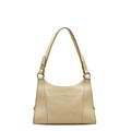 Ladies (Fair) Cream LOEWE White Yellow Leather Handbag Pre-Owned