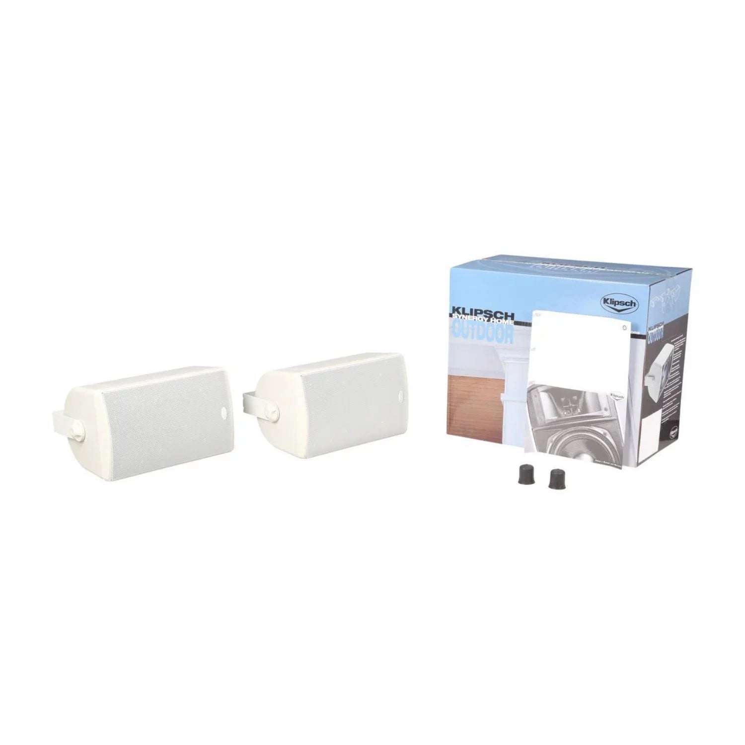 KHO-7 White Klipsch Restored exterior 5.5" Pair, Speaker (Refurbished)