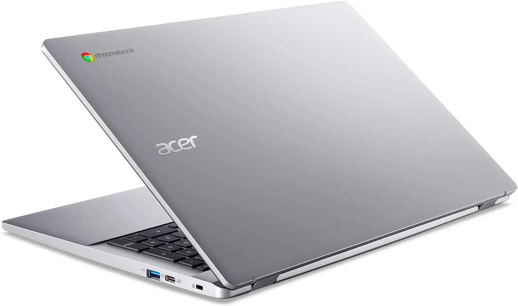 FHD Chrome Chromebook Accessories Laptop, Touchscreen Life, 64GB Wi-Fi, 315 15.6" 8GB Acer RAM, (4 + N100 Battery OS, Silver Core), eMMC, DDR5 Display, Quad-core Tigology Long