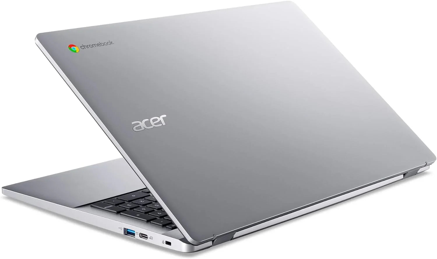 FHD Chrome Chromebook Accessories Laptop, Touchscreen Life, 64GB Wi-Fi, 315 15.6" 8GB Acer RAM, (4 + N100 Battery OS, Silver Core), eMMC, DDR5 Display, Quad-core Tigology Long