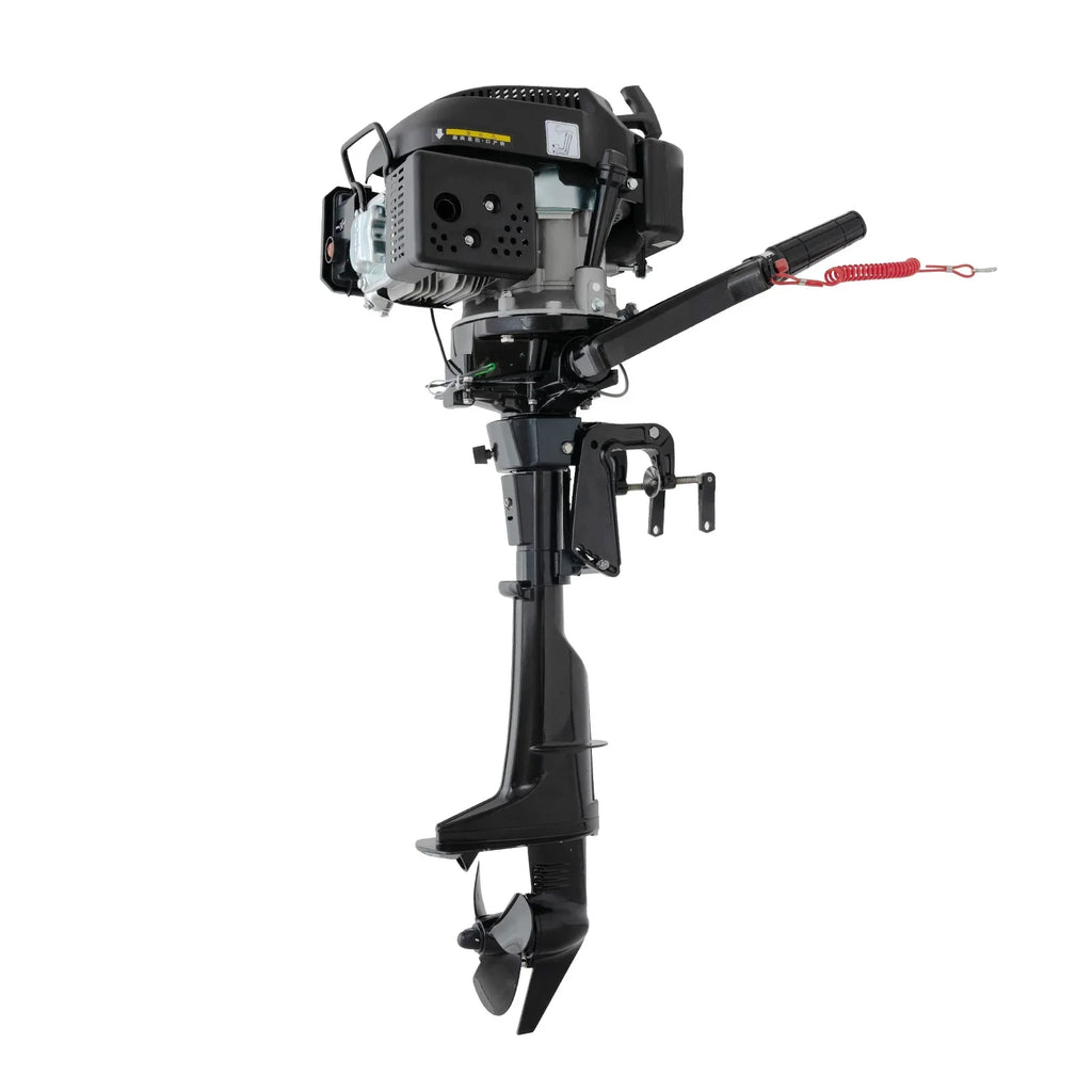 Outboard HP Air with Air Cooling Engine Engine System Shaft Tiller Cooling Stroke liquid 1:1.5 Boat 2500rpm 6 4 Fichiouy CDI Motor