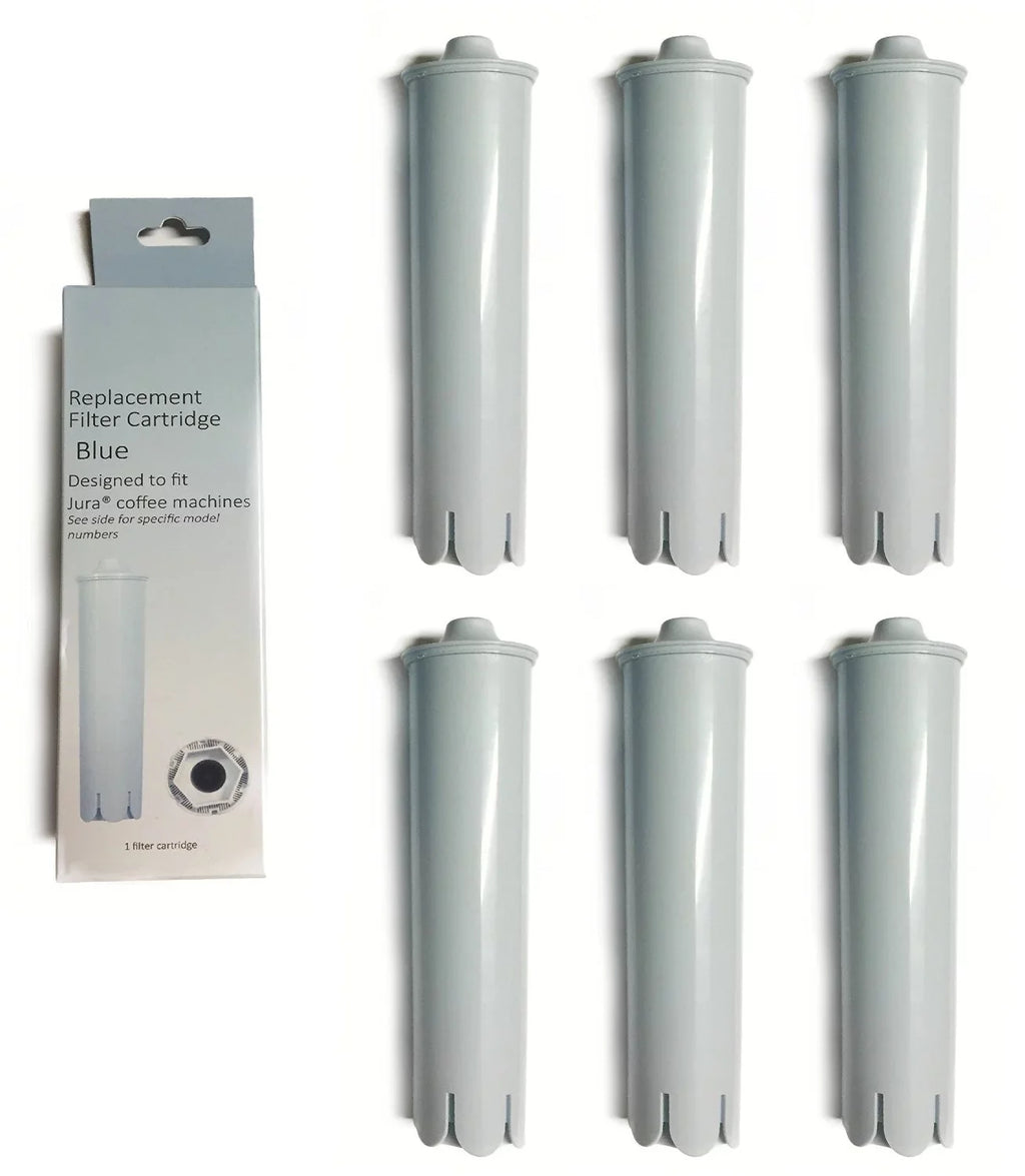 Filter 71445 Replacement Coffee Blue Jura Maker 6 Filters Cartridge , liquid Clearyl
