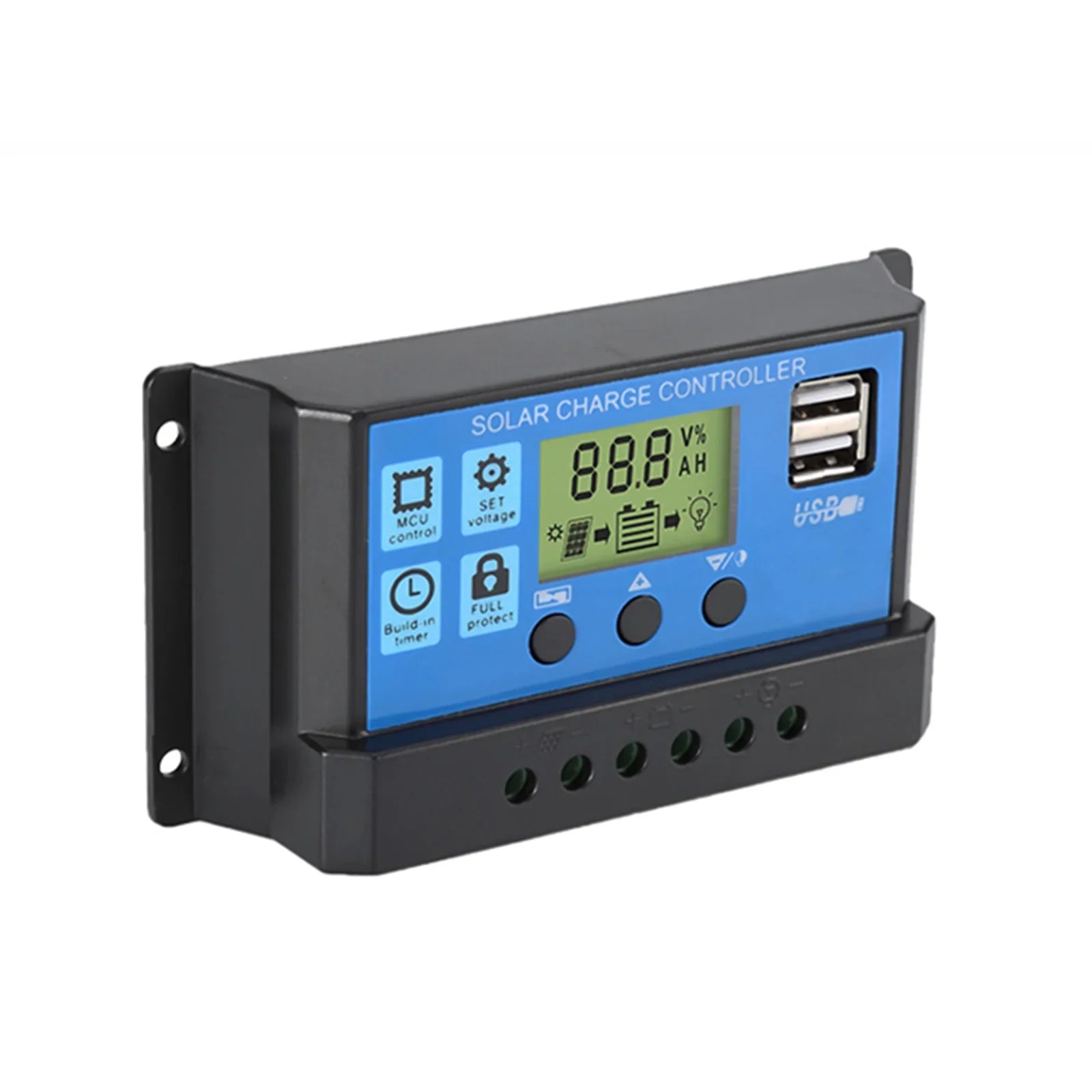 and Phones Mobile Portable moobody Controller 60A with Charging Kit 300W for Cameras Plate Solar Panel