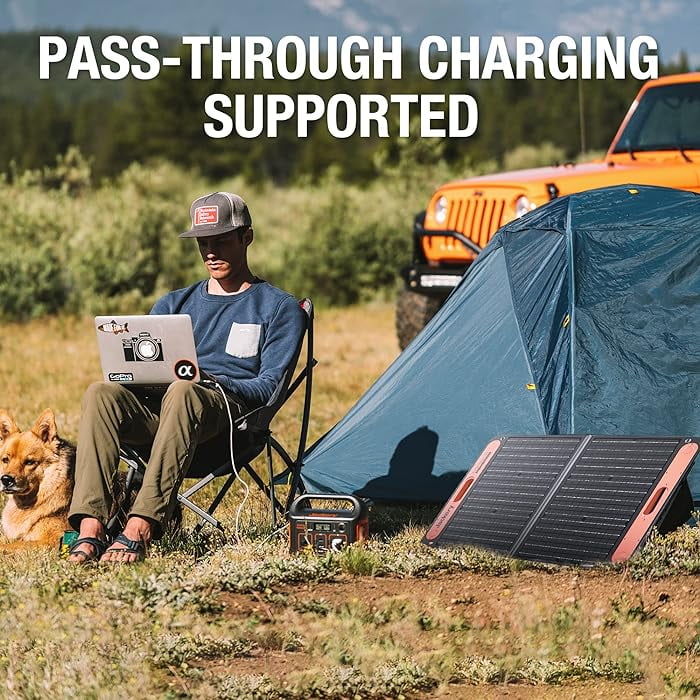 Travelling Jackery Outlet, 240Wh Generator 240, Station Outdoors For 110V/200W Lithium Wave Explorer Battery, And Emergencies Camping Sine Portable Power AC Backup Pure Solar