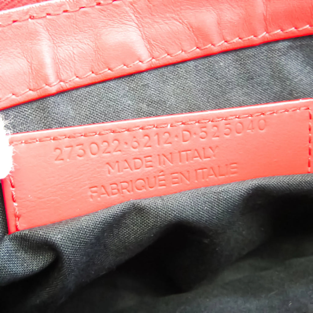 (Good) Women's Red Clutch Pre-Owned Bag Color Balenciaga 273022 Leather