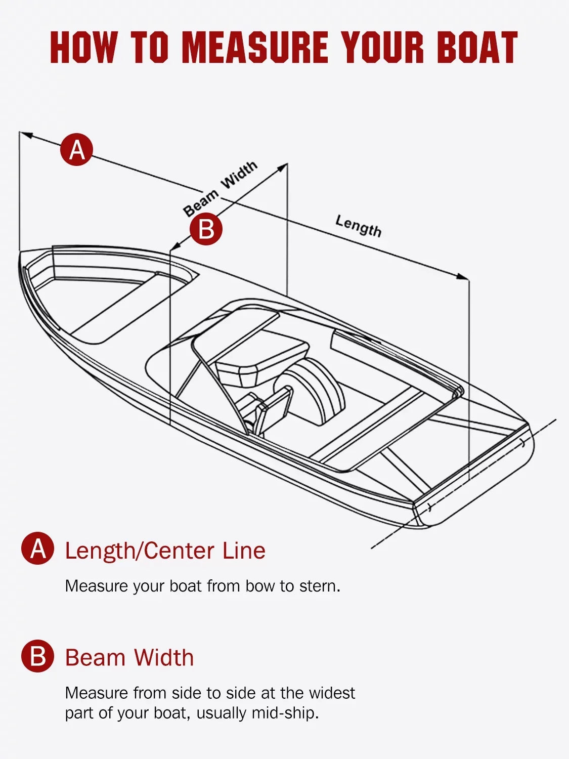 600D 19 Boat ft 17 All Tear Cover Heavy Oxford - AngLink - Proof, climate Cover, and Polyester Boat Duty V-Hull, Bass Beige Durable | Runabout Pro-design Protection Waterproof TRI-Hull, Fits