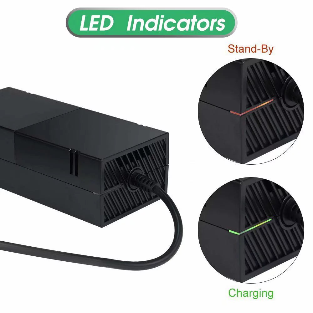 12V Brick Fit - 10.83A One 16.5A Also Video 17.9A Xbox Power Game Replacement 12V Supply Console