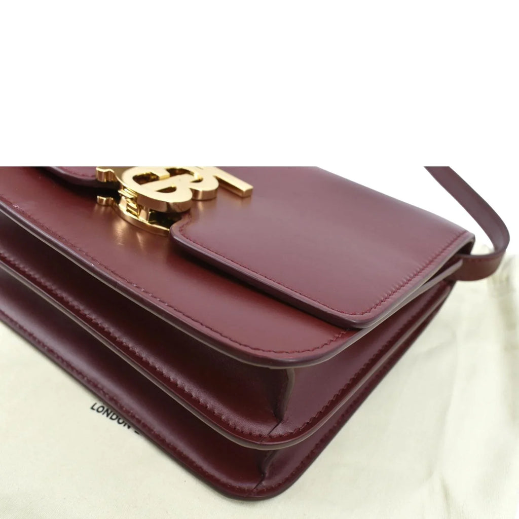 Red Shoulder Bag Leather Lola Pre-owned BURBERRY Tb
