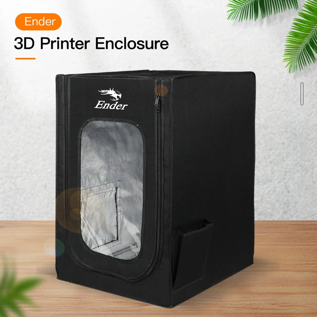 CP-01/ Ender-2/CR-100 for dimension Fireproof Printer Temperature Covers Heating 3D Printer Constant Waterproof for Detachable Ender-3/Ender-3S Tent Heating Ender-3pro/Ender-3 Enclosure Box V2/