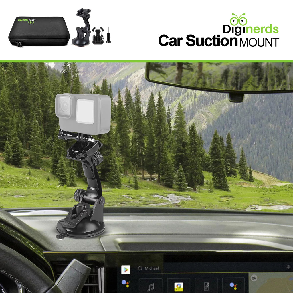 Action Kit, DiGiNerds for Insta360, - 50-in-1 Accessory GoPro, AKASO Compatible Fusion, Camera DJI,