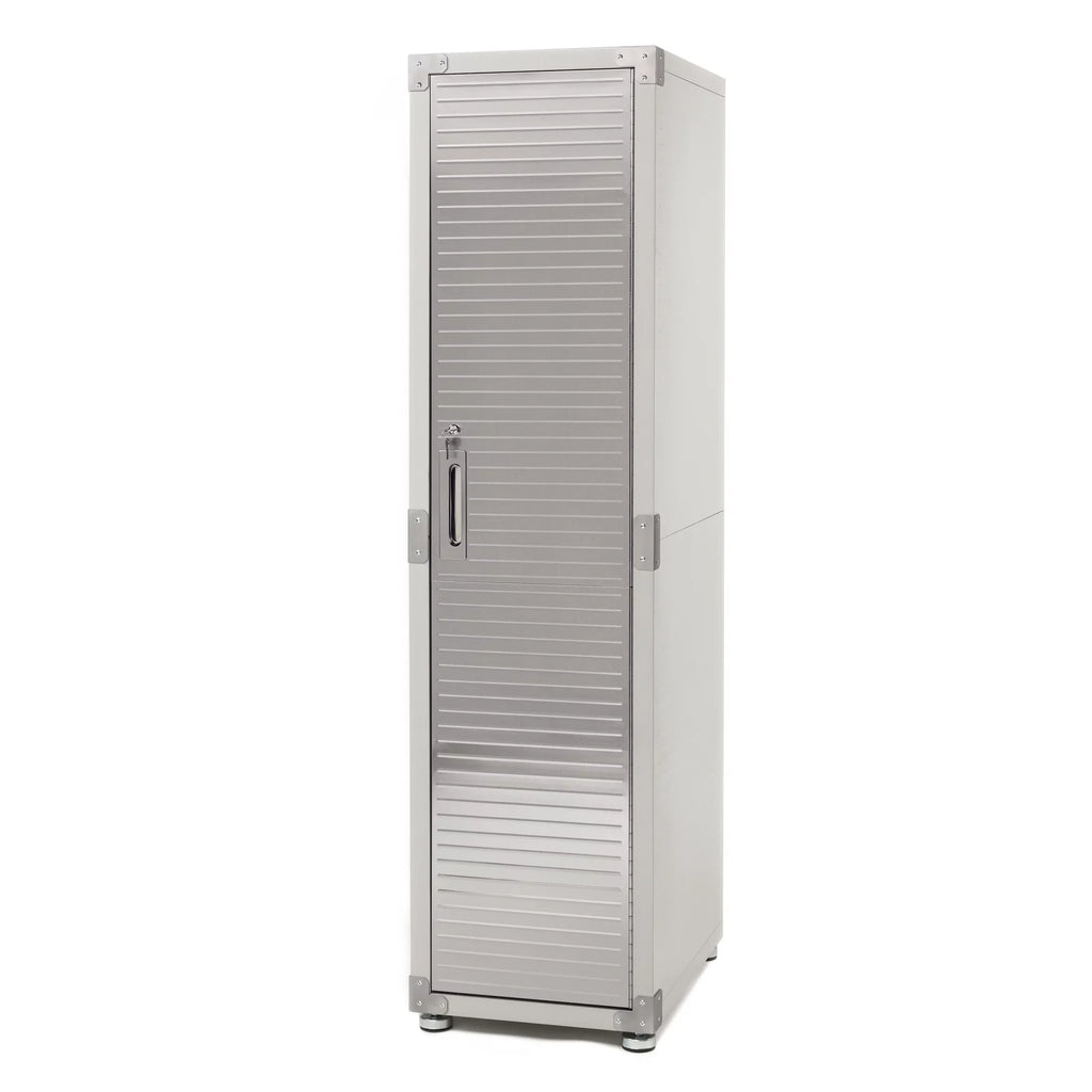 x W Storage Classics 24" D H, Cabinet, x Locker Seville 18" Gray Granite 72" UltraHD