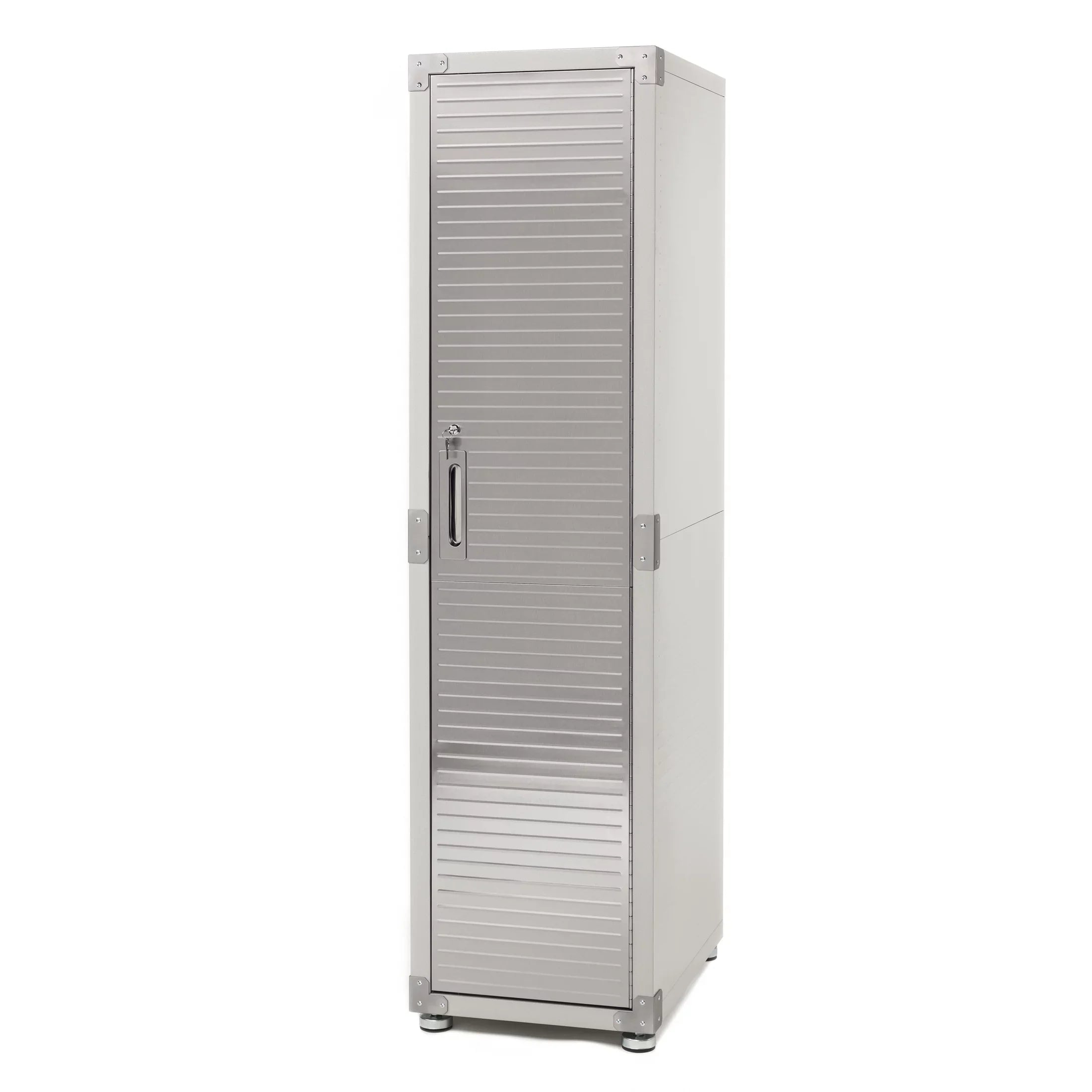 x W Storage Classics 24" D H, Cabinet, x Locker Seville 18" Gray Granite 72" UltraHD