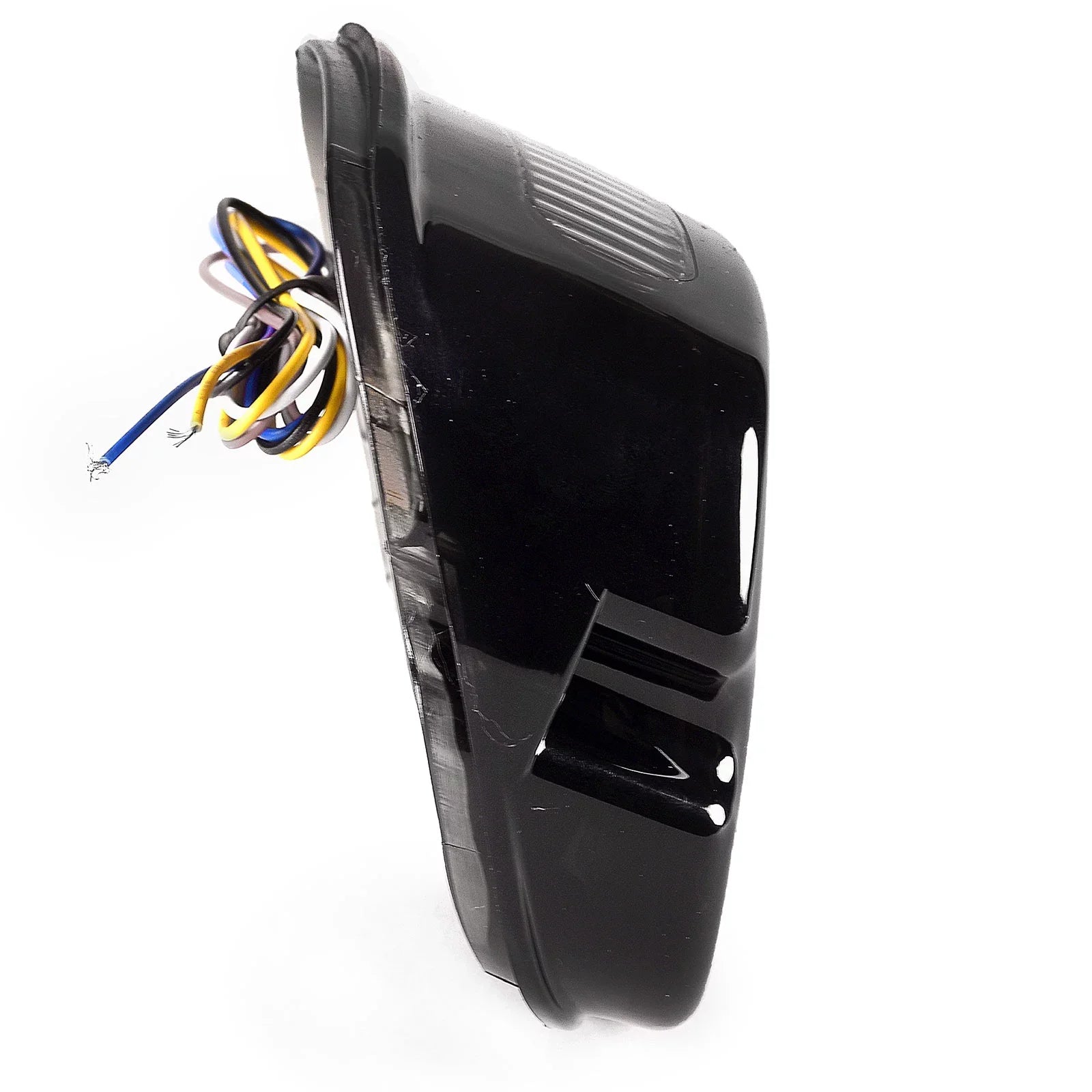Profile Light Ultra Tail Brake Electra Most FLHTCU Classic Fits LED 6-1/4" 1999, Round Krator Running Turn Low Davidson Compatible with Smoke Light Signals Glide Light - Harley 2007-2014 Headlights