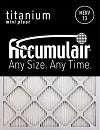 Filters Accumulair Reduction Allergen (4 Air Pack) Titanium 14x20x1
