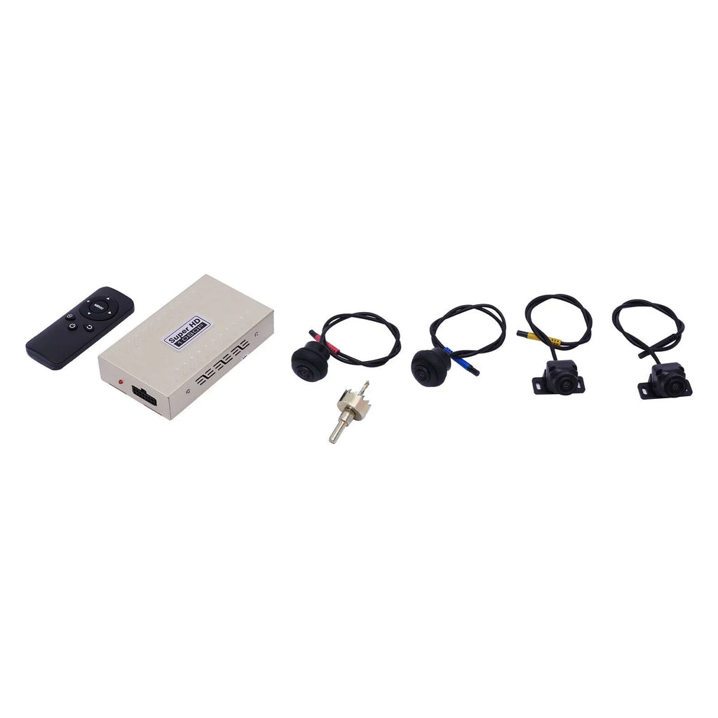 Miumaeov Panoramic 360° DVR Kits System View 1080P Seamless Recording Bird 4-camera Car