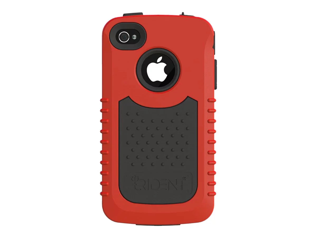 case II Cyclops Trident polycarbonate iPhone phone 4, for for - - 4S - - Series cell Protective red silicone,
