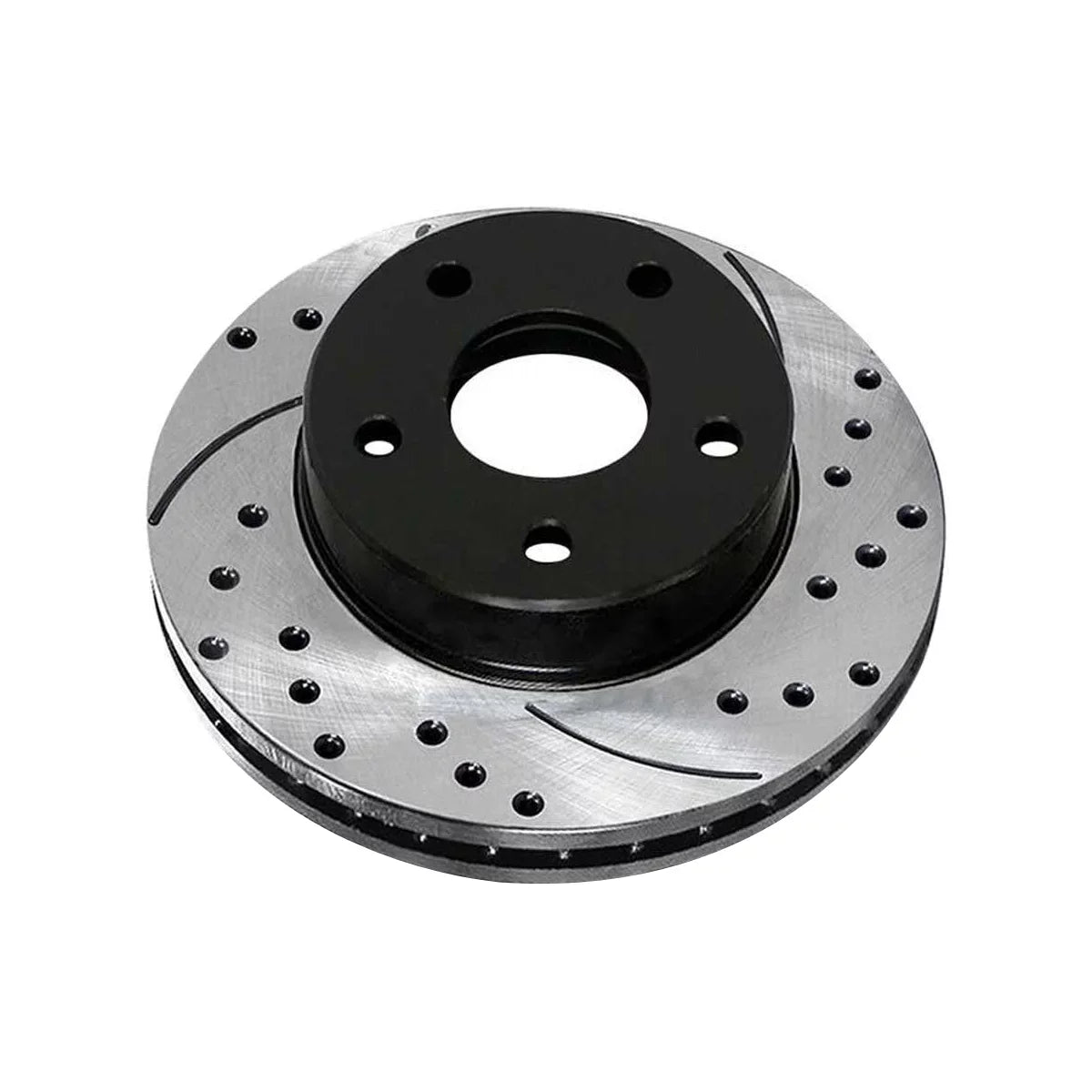 Slotted Caliber 2.0L Replacement Passenger Drilled 1.8L Driver Lancer Brake 2.4L and of Rotors FWD AutoShack 2008-2017 PR63039LR 2012 Pair Dodge Side 2007-2010 AWD for 2011 2 Black Front Mitsubishi