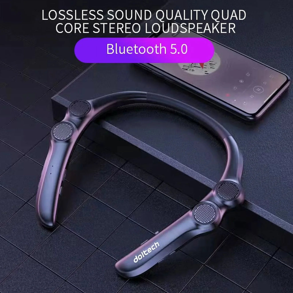 4 9d 85g Light Weight Sports Neck Stereo Wireless Player Wearable Speakers Hang Bluetooth - For Compatible Portable Speaker Speakers Bass