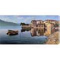 lago' Adriano sul Galasso Stretched Canvas 'Paese