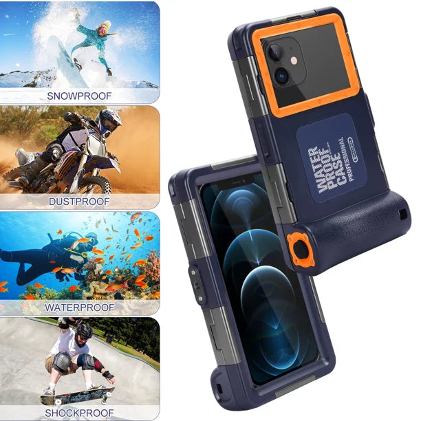 Photo Lanyard LCD to Protective with Inch Case Snorkeling Diving Underwater 6.9 Surfing Waterproof And Swimming Video Professional UrbanX [15m/50ft] LG Phones Up all Housing G5 for
